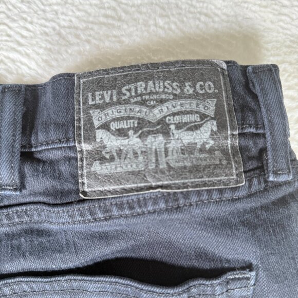 Vtg Levis 540 Relaxed Jeans with Black Label W42 L32 - Picture 3 of 8